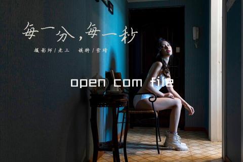 open com file